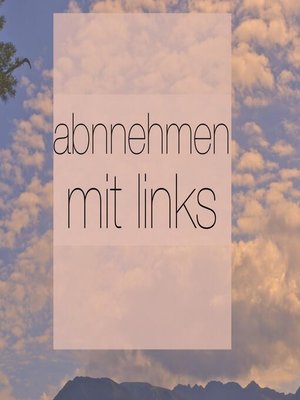 cover image of abnehmen mit links